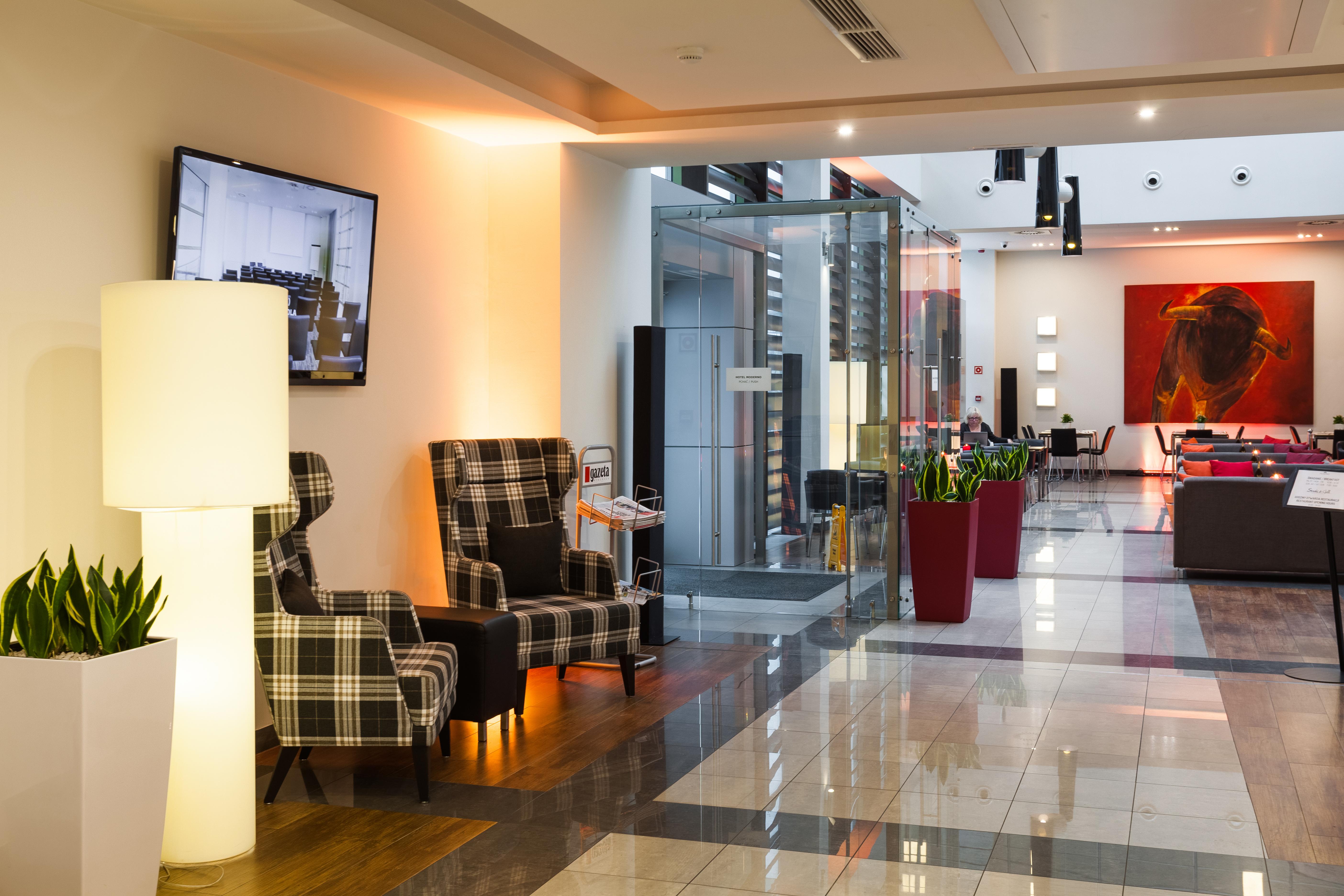 Hotel Moderno Poznan Exterior photo